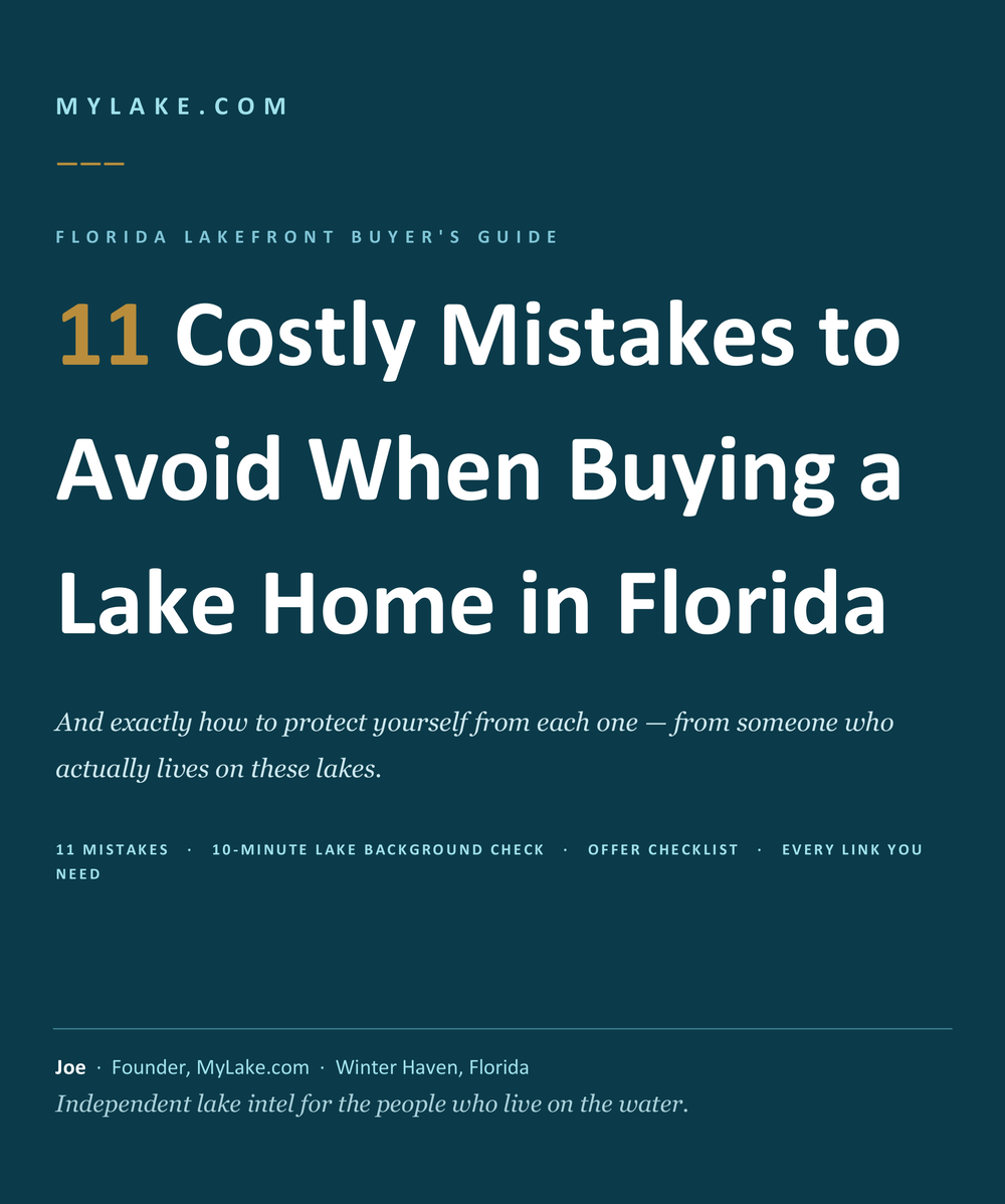Florida Lakefront Buyer's Guide cover